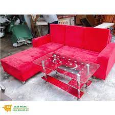 sofa vải nhung thanh lý