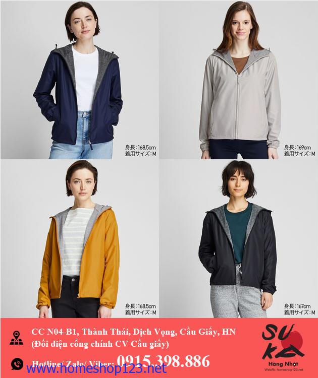 Áo khoác gió nữ Uniqlo giá rẻ tại Hà Nội  Mua hàng trực tuyến giá tốt nhất