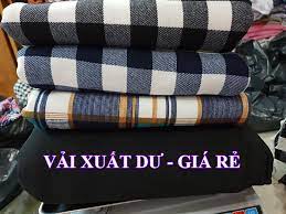 vải cotton xuất dư